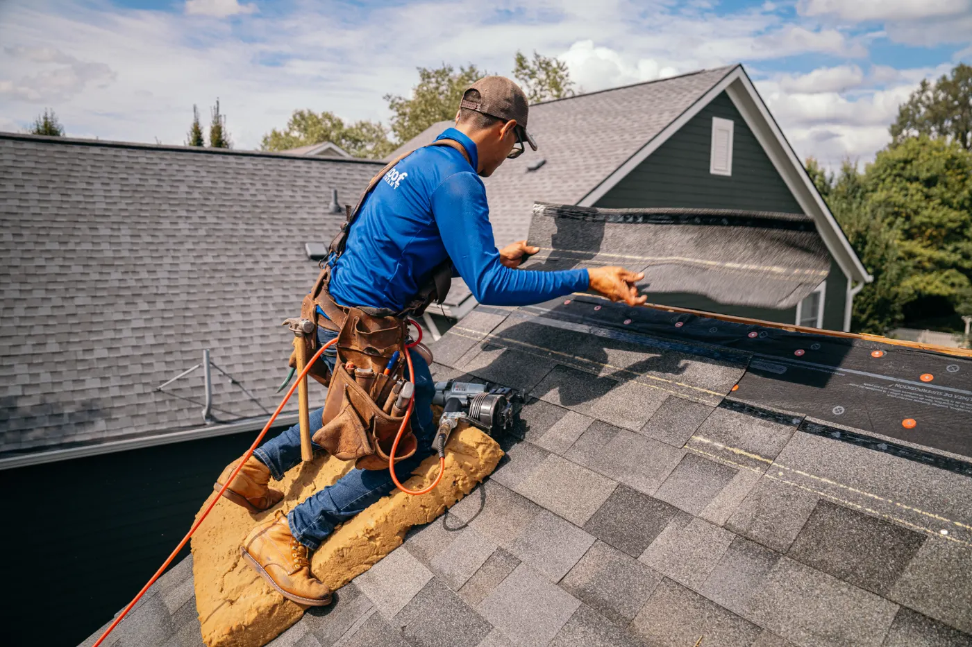 Roofing by Waynetown Roofing near Ulen, IN
